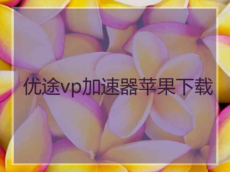 优途vp加速器苹果下载