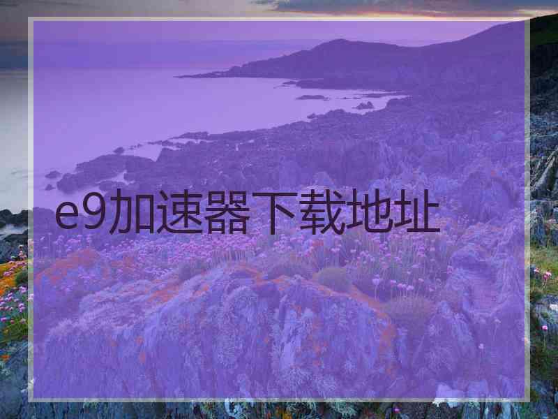 e9加速器下载地址